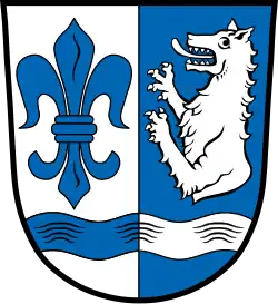 Wappen der Gemeinde Ruderting