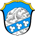 Wappen: li. Schneizlreuth, re. Weißbach an der Alpenstraße vor der Zusammenlegung 1978