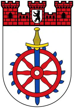 Wappen des Bezirks Weißensee ab 1992