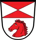 Wappen der Gemeinde Wiesenfelden