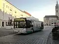 MAN-Erdgasbus 163 in der Zerbster Straße
