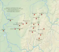 Odenwald Lärmfeuer Standorte