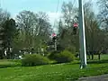 Seilbahn durch den Garten