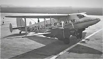 DH.86 Express G-ADVJ Bond Air Services