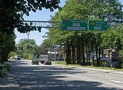 Kreuzung DK&nbsp;78 mit der DW&nbsp;933 in Wodzisław Śląski