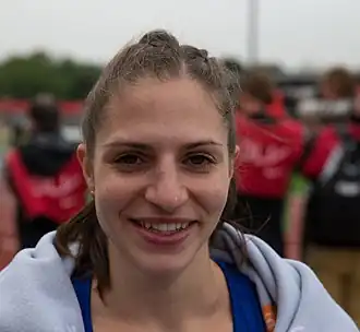 Nadine Hildebrand Rang fünf in 13,14&nbsp;s