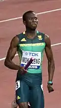 Derrick Mokaleng – ausgeschieden als Fünfter in&nbsp;45,87&nbsp;s