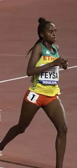 Hawi Feysa belegte Rang&nbsp;acht