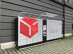 Paketautomat von DPD in Tallinn