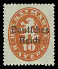 10 Pfg; Michel-Nr.: 35