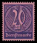 20 M; Michel-Nr.: 72