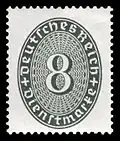 8 Pf; 1927; Michel-Nr.: 116