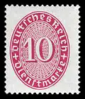 10 Pf; 1927; Michel-Nr.: 117