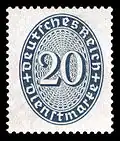 20 Pf; 1927; Michel-Nr.: 119