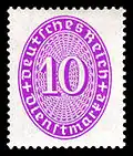 10 Pf; 1930; Michel-Nr.: 125