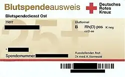 25 bis 49 Blutspenden (Bronze)