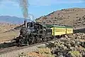 Lok Nr. 29 in der Wüste, August 2009