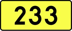 Droga wojewódzka 233