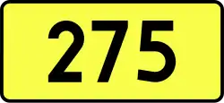 Droga wojewódzka 275