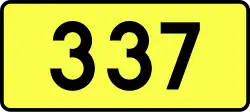 Droga wojewódzka 337