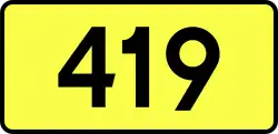 Droga wojewódzka 419