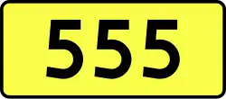Droga wojewódzka 555
