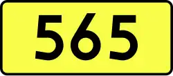Droga wojewódzka 565