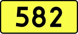 Droga wojewódzka 582