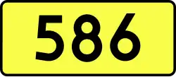 Droga wojewódzka 586