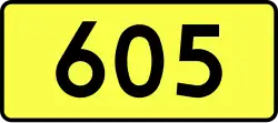 Droga wojewódzka 605