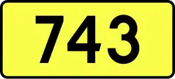 Droga wojewódzka 743