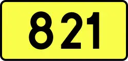 Droga wojewódzka 821