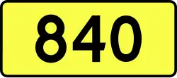 Droga wojewódzka 840