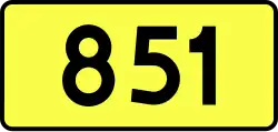 Droga wojewódzka 851
