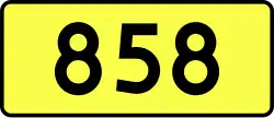 Droga wojewódzka 858