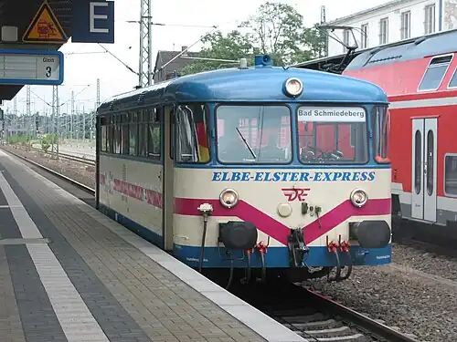 Schienenbus der Deutschen Regionaleisenbahn
