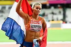 Bronzemedaillengewinnerin Dafne Schippers aus den&nbsp;Niederlanden