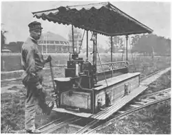 Petroleumbahn in Wien, 1890