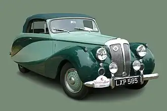Daimler DB 18 (LXP 585) „Empress Saloon“ von Hooper (1951)