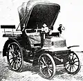 Daimler Wagonette 4 HP (reale Motorleistung bis 6 HP) um 1900