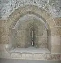 Ayyubidische Schießscharte in der Südkurtine