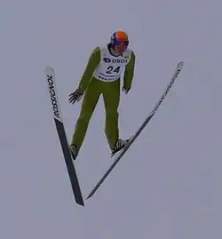 Damjan Vtič am Holmenkollen 2006
