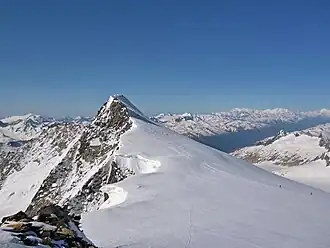 Dammastock von Norden, vom Schneestock