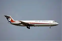Eine BAC-111 der Dan-Air