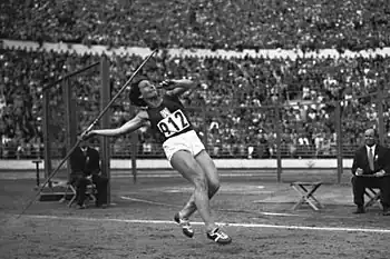 Dana Zátopková – nach dem Olympiasieg nun der Titel einer&nbsp;Europameisterin