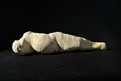 Annunciation No. 1., Textil, Leder, Wachs, 2015