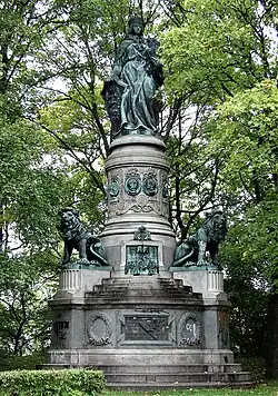 Dänemark-Denkmal, Østre Anlæg, Kopenhagen (1897)