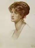 Rossetti: Marie Spartali (1869)
