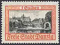Kloster Oliva (Briefmarke der Freien Stadt Danzig, 1938)