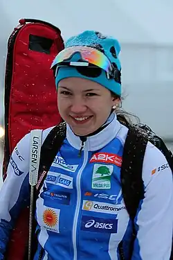 Darja Jurlova in Hochfilzen 2012